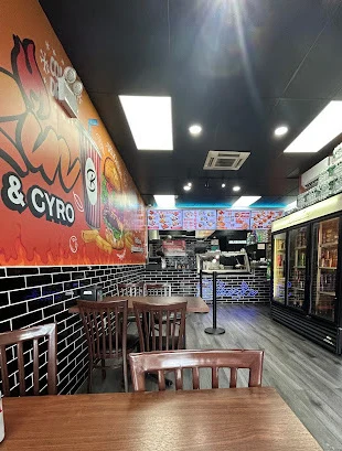 Blazin restaurant interior from the original company presentation